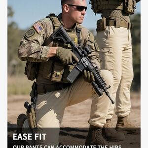 Men's Tactical Pants - Tan